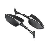 Motorcycle Rearview Side Mirrors Universal 8MM 10MM Screw For Super For Soco TC For TCmax TS TSx(Silver)