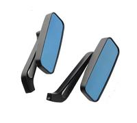 Motorcycle Rectangle Mirrors 8MM 10MM Rearview Mirrors For Harley Softail Sportster Chopper Bobber Cruiser Cafe Racer