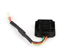 Motorcycle Rectifier Voltage Regulator, Regulator Rectifier With 5 Pins replacement for Universal Motorcycle Motorbike Quad Scooter