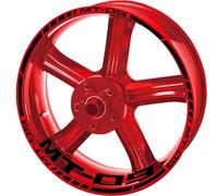 Motorcycle Reflective Wheel Rim Stripe Decal Sticker Front Rear Decal for Yamaha for Mt 09 Sp 2020 2021 Protection Decals(Style 3)