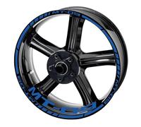 Motorcycle Reflective Wheel Rim Stripe Decal Sticker Front Rear Decal for Yamaha for Mt 09 Sp 2020 2021 Protection Decals(Style 4)