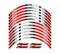 Motorcycle Reflective Wheel Rim Stripe Decal Sticker Front Rear Decal for Yamaha for YZF-R25 Protection Decals(Style 1)