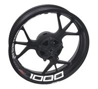 Motorcycle Reflective Wheel Rim Stripe Decal Sticker Front Rear Decal Full Set for Z1000 Z 1000(Set Meal 7)