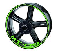 Motorcycle Reflective Wheel Rim Stripe Sticker Front Rear Full Set Decal For Yamaha Mt 09 Sp 2020 2021 Reflective rim tape(Color3)