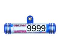 Motorcycle Registration Tube - Waterproof Cylindrical Holder, Secure Tax Disc Storage Solution | Protective Frame, Easy Mount Design For Motorbike Document Safety, Ideal For License Paper