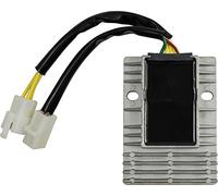 Motorcycle Regulator/Rectifier compatible with/replacement for Kymco Downtown 125i 09-10, 300i 09-10, People GT/S 300i 08-12, Venox 250 carb/EFI 03-07, Xciting 250/250i/300i/500/500i 500i R 06-10