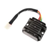 Motorcycle Regulator Rectifier Motorcycle 12V 4 Wire Pins Voltage Regulator Rectifier For 150-250CC For Gy6 50 150cc Scooter Moped ATV Boat Motor