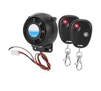 Motorcycle Remote Control Alarm Horn Anti Theft System Security Loud Vibration Flying Saucer Waterproof Ultra-low Power Consumption Dynamic Password 105-125dB for Security