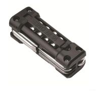 Motorcycle Repair Tool Set with Hex Wrench, Cross Screwdriver, Socket Rod and Wrench for On the Road Repairs (black)