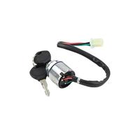 Motorcycle Replacement Lock Motorcycle 4 Wire Pin Ignition Key Switch Metal Electric Door Locks For Go Kart For ATV Quad Dirt Bike Scooter