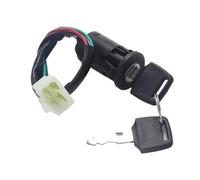 Motorcycle Replacement Lock Motorcycle Electric Door Lock 4 Male Plug Ignition Key Switch For 50cc 110cc 125cc 150cc 250cc For ATV QUAD Dirt Bike Accessories