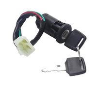 Motorcycle Replacement Lock Motorcycle Electric Door Lock 4 Male Plug Ignition Key Switch For 50cc 110cc 125cc 150cc 250cc For ATV QUAD Dirt Bike Accessories