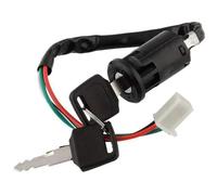 Motorcycle Replacement Lock Universal Ignition Switch Three Power Cable Key Lock For Auto Motocross Electric Bicycle Scooter Battery