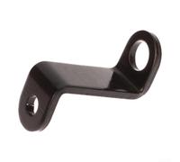 Motorcycle Reservoir Mount Z-Type Red Motorcycle Reservoir(Black Z-shaped)