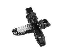 motorcycle rest pegs 1 Pair Of Motorcycle Rear Foot Pedal Pedal Scooter Foot Pedal Motorcycle Pedal Motorcycle Road Foot Pedal, Non-slip Foot Pedal(Slivery)