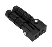 motorcycle rest pegs 2pcs M8 Motorcycle Folding Footrests Footrests Rear Pedal Motorcycle Road Foot Pedal, Non-slip Foot Pedal Road(SC15BK-XST)
