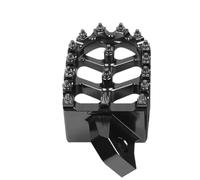motorcycle rest pegs For KX 125 250 500 KDX 200 220 R 200R 220R 250 KDX200 R KX500 2004 Accessories Footpegs Foot Rests Pegs Pedal Footrests(Black)