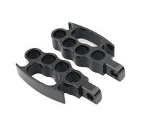 motorcycle rest pegs Motorcycle Footrests Footrests For Road King Street Glide FLH Dyna Motorcycle Road Foot Pedal, Non-slip Foot Pedal(A)