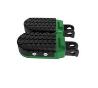 motorcycle rest pegs Motorcycle Footrests Footrests For Royal Enfield Meteor 350 2021-2024 Classic350 2022-2024 For XR650L 1993-2024(Tyle 2 Green)