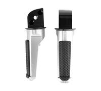 Motorcycle Rest Pegs Pedals Foot Peg Rear Footrest For Ninja 400 650 1000 Ve&rsys Z400 Z650 Z750 Z800 Z900 Z900RS Z1000 ZX6R ZX10R ZZR1400(Silver)