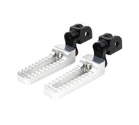 Motorcycle Rest Pegs Pedals Motorcycle Adjustable Front Footrests Foot Pegs Pedals For NC750S NC750X CROSSTOURER CROSSRUNNER VFR800F CB500F/X CBR(Silver Crossrunner)