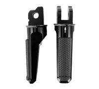 Motorcycle Rest Pegs Pedals Motorcycle Front Foot Pegs Rider Pedal Footrests For CBR900RR CBR1000RR FIRE BLADE SP MSX125 VTR1000 SP-1 SP-2(Black)