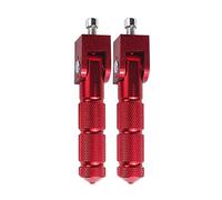 motorcycle rest pegs Suitable For Motorcycle Pedals Motorcycle Pedal Rear Pedal Motorcycle Road Foot Pedal, Non-slip Foot Pedal Foot Pedal(Red)