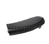 Motorcycle Retro Cushion Vintage Comfortable Flat Brat Hump Saddle Seats For Cafe For Racer For CG125 Motorbike Honda Main Seat(Black)