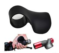 Motorcycle Rides Assist Grip for Cruise Control Rest - Decreases Hand For Ducati Plastic Long Throttle Fits For Honda on Fatigue For Aprilia For Victory - Black (2.7 x 2.01 in)