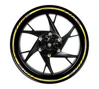 Motorcycle Rim Stickers for GSX1250F/SA 2010-2014, Wheel Decals Reflective Rim Tape Graphics Stripes Motorbike Decoration Accessories,A