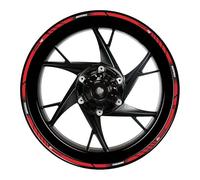 Motorcycle Rim Stickers for YAMAHA-XMAX300 2015-2022, Wheel Decals Reflective Rim Tape Graphics Stripes Motorbike Decoration Accessories,B