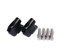 Motorcycle Rise Extend Handlebar Riser Mount Clamp For Africa Twin For CRF1000L For CRF1100L For Crf 1000 L For Crf 1100 L Handlebar Risers(Type A black)