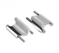 Motorcycle riser 1" Handlebar Riser 2" Riser Extension Block For Ha&rley For Sportster XL 883 1200 XL48 XL883 2010-22 25mm Bar Clamp Mount Risers(Chrome)