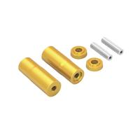 Motorcycle Riser Blocks For Sportster Iron 883 1200/Forty Eight/Nightster/Roadster/Super Low For Softail Fat Boy Handlebar Riser Extensions Legs 3.7"(Gold)