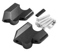 Motorcycle Riser For Ducati For Desert X For DesertX 2022 2023 Riser Clamp Heighten Move Back Adapter Handlebar Bar Risers Motorcycle Handlebar Risers(Black)
