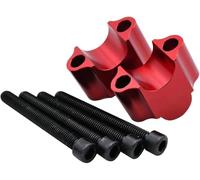 Motorcycle Riser For MT09 SP For MT07 For MT03 For MT125 For MT25 For Tracer 22mm 7/8" Bar Mount Handle Bracket Motorcycle Handlebar Riser Handlebar Risers(Red)