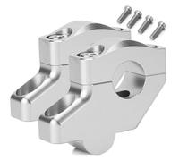 Motorcycle Riser For REBEL For CMX 250 300 500 1100 2017-2021 Riser Move Back Clamp Adapter Handlebar Bar Risers Motorcycle Handlebar Risers(Silver)