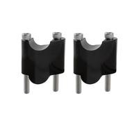 Motorcycle riser For Sportster For XL1200X For XL1200XS 48 2'' Handlebar Riser Bar Mount Heighten Block Extension Kits CNC Aluminum(Black)