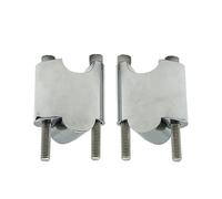 Motorcycle riser For Sportster For XL1200X Motorcycle 2" Rise Handlebar Riser 1" Bar Heighten Block Extension Kit Aluminum(Chrome)