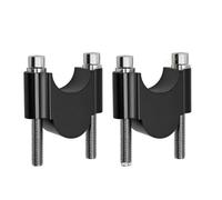 Motorcycle riser For TRX450 For TRX400 For TRX350 1 Pair Motorcycle Handlebar Riser Bar Mount Handle Clamp 28mm 1 1/8" 22mm 7/8"(28mm black)