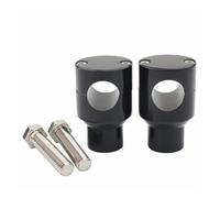 Motorcycle Risers For V-Star For Road For Star For Shadow For VTX 22MM 25MM Motorcycle Handlebar Riser Bracket Clamp Kit For 1'' 7/8" Universal(25mm Black)