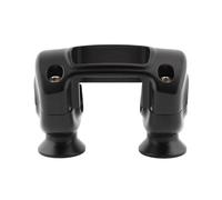 Motorcycle Risers Handlebar Riser Motorcycle Drop Kit Aluminum Black Plating For Softail For Breakout For Fat For Bob For Boy For FXDR For Sport(Black)