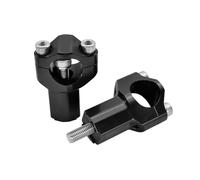 Motorcycle Risers Motorcycle 55mm CNC Handlebar Riser Bar Clamp Mount For EXC EXCF SX SXF SXS XC XCF 125 200 250 350 450 530 For GASGAS(Black)