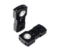Motorcycle risers Motorcycle Handle Bar Riser 1 In For 7/8" 1-1/8" Bar Pivoting Risers Universal Handlebar Risers Handlebar Mount
