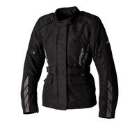 Motorcycle RST Alpha 5 Ladies Textile Jacket Women Sports Touring Long Journey CE Approved Jacket (Black/Black,14)