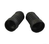 Motorcycle Rubber Front Fork Gaiters Dust Cover Boots for Dio 18/27/28/34/35/56 and For Jog50 Jog90-2 Pack, 43mm Big Hole, 27mm Small Hole, 103mm