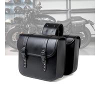 Motorcycle Saddle Bag for Yamaha Raptor 90 2009-2023, Motorbike Side Pannier Bag, Waterproof Leather Motorbike Saddle Bags, Motorcycle Tail Bag, Easy Installation, B