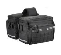 Motorcycle Saddle Bags 15L Motorcycles Throw Over Saddlebag Side Bag For Sportster Softail Dyna For Cruiser Motorbike Motorcross Bag Motorcycle Tail Bag(15L)