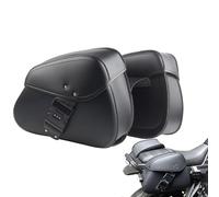 Motorcycle Saddle Bags - Nylon Gear Bag, Sports Motorbike Storage | Expandable Side Panniers with Buckle Feature, Long Trip Utility for Dirt Track Biking Racing Outdoor Touring