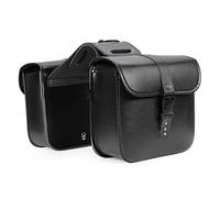 Motorcycle Saddle Bags PU Leather Side Tool Bag Luggage Saddlebags For Shadow Accessories Travel motorcycle luggage bag